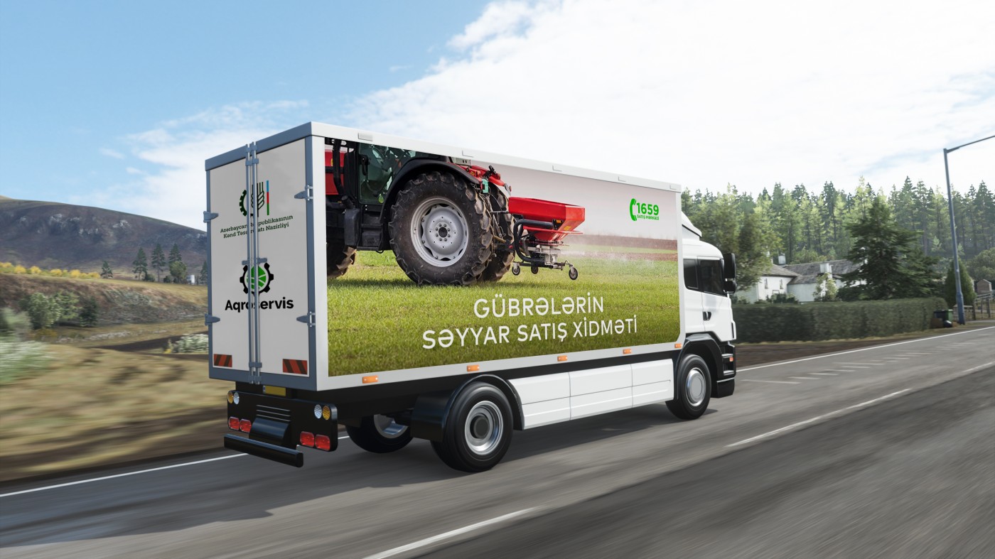 Mineral gübrələrin səyyar satış xidməti başladı - FOTO